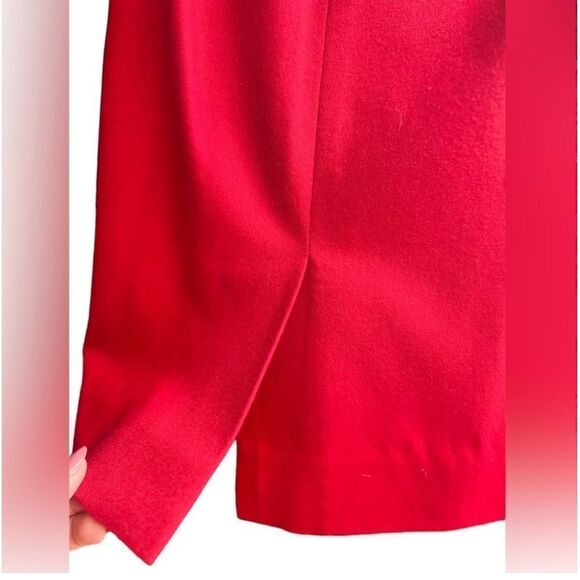 VTG | Talbots | Red Blazer and Skirt Suit 2 Piece - Picture 8 of 16